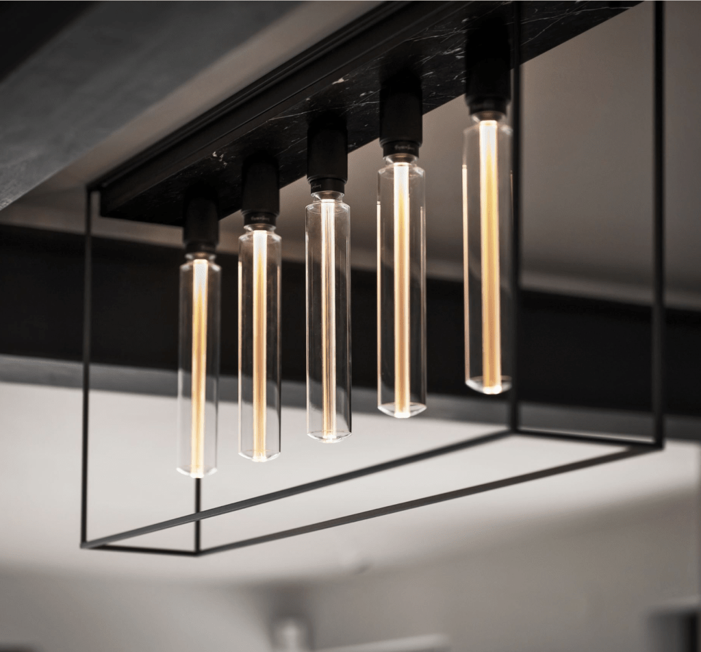Modern industrial effect lights